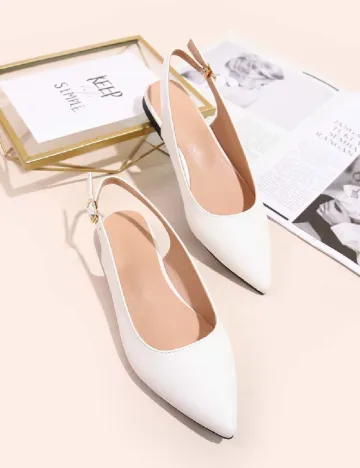 Pantofi SHEIN, alb