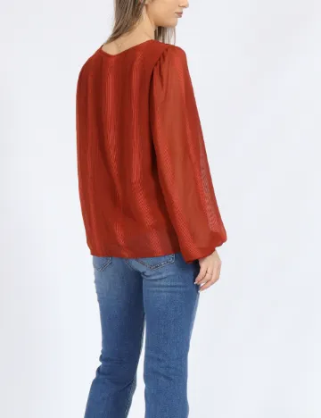 Bluza Vero Moda, caramiziu