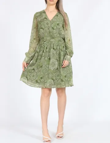 Rochie scurta Vero Moda, verde Verde