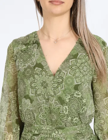 Rochie scurta Vero Moda, verde Verde