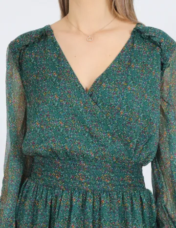 Rochie scurta Vero Moda, verde