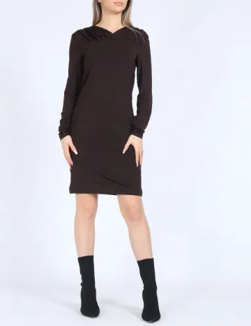 Rochie scurta Vero Moda, maro