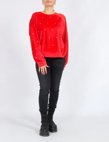 Bluza Vero Moda, rosu Rosu