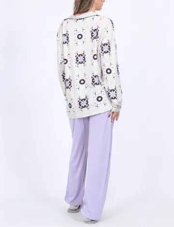 Bluza de pijama Vero Moda, crem