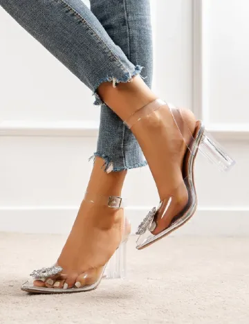 Pantofi SHEIN, transparent