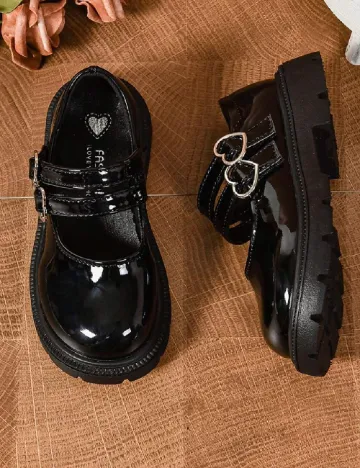 Pantofi Shein Kids, negru