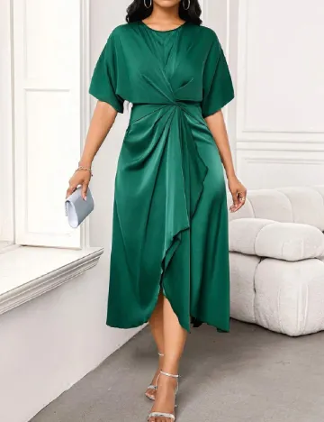 Rochie medie SHEIN, verde