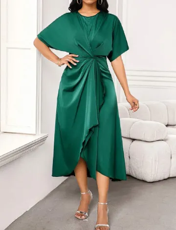 Rochie medie SHEIN, verde