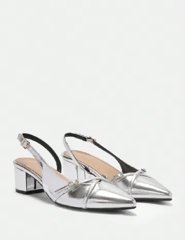 Pantofi SHEIN, argintiu
