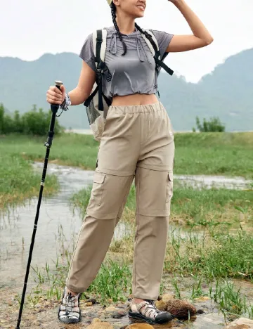 Pantaloni In My Nature, maro Maro
