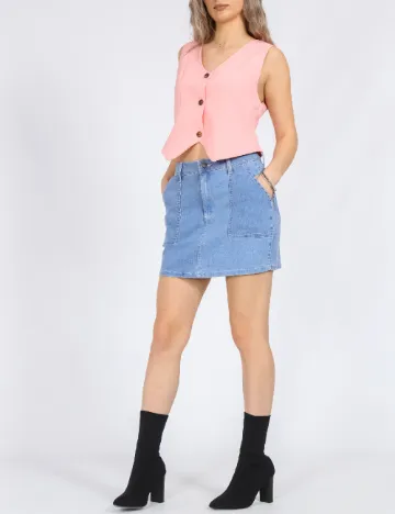 Fusta Dickies, albastru