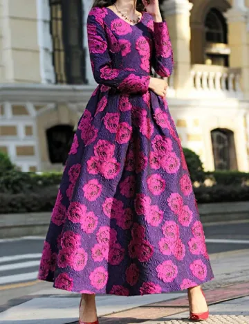 Rochie lunga SHEIN, mov