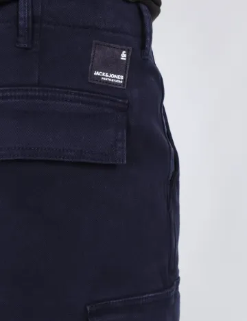 Pantaloni Jack&Jones, bleumarin Albastru