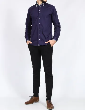 Camasa INTERTEX, bleumarin