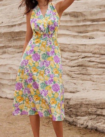 Rochie medie SHEIN, floral print