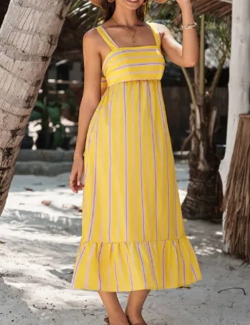 Rochie medie SHEIN, galben Galben