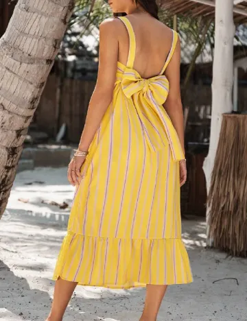 Rochie medie SHEIN, galben Galben