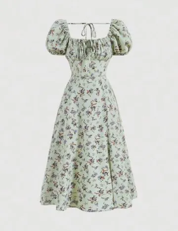 Rochie medie SHEIN, verde