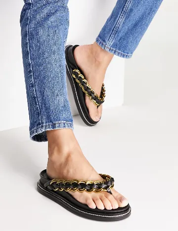 Slapi ASOS, negru