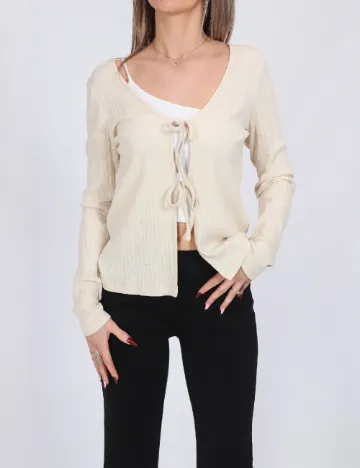 Bluza Vero Moda, ecru