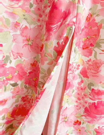 Rochie medie SHEIN CURVE, roz