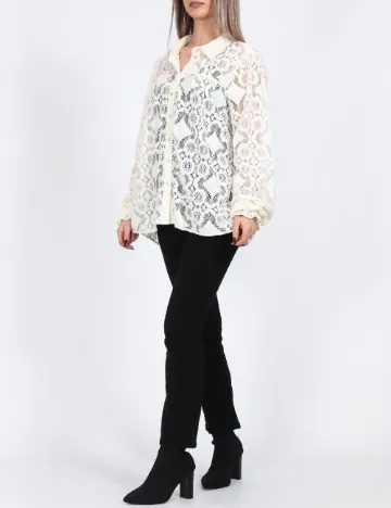 Camasa Pieces, ecru