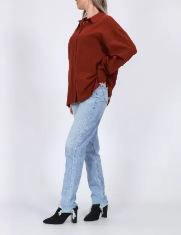 Camasa Vero Moda, caramiziu