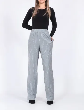 Pantaloni Pieces, gri