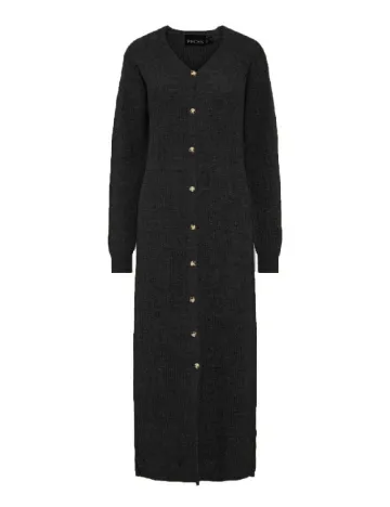 Rochie lunga Pieces, negru