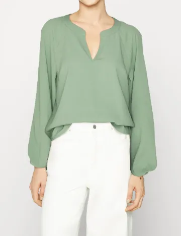 Bluza Pieces, verde