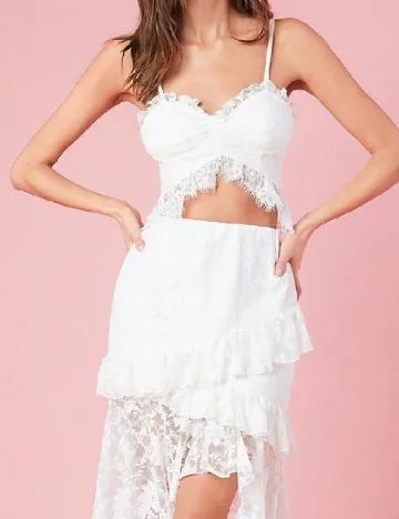 Top SHEIN, alb