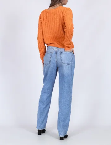 Bluza Vero Moda, portocaliu