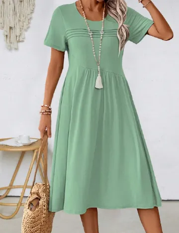 Rochie medie SHEIN, verde Verde