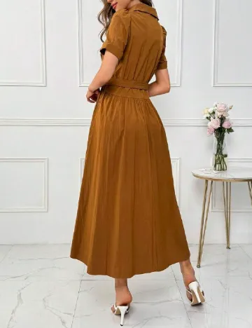 Rochie lunga SHEIN, maro