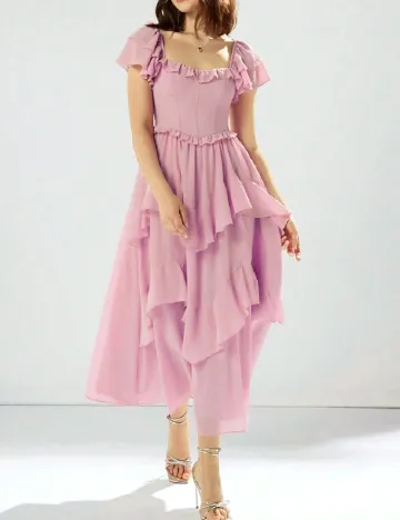 Rochie lunga SHEIN, roz