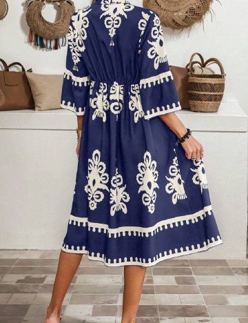 Rochie medie SHEIN, albastru