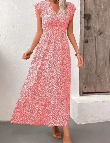 Rochie lunga SHEIN, rosu Rosu