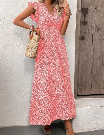 Rochie lunga SHEIN, rosu Rosu
