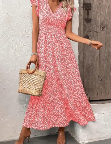 Rochie lunga SHEIN, rosu Rosu