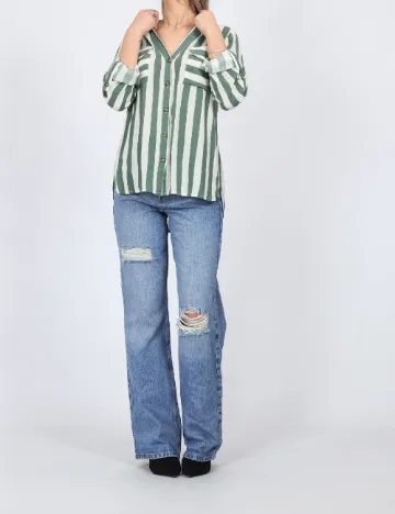 Camasa Vero Moda, verde