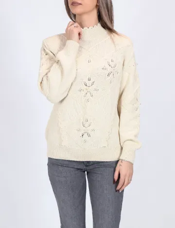 Pulover Only, crem