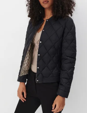 Geaca reversibila Mohito, negru/crem Negru