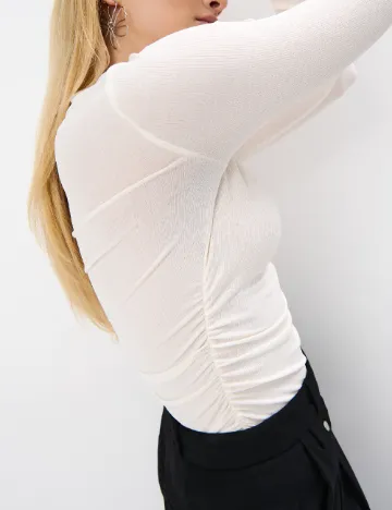 Bluza Mohito, ecru