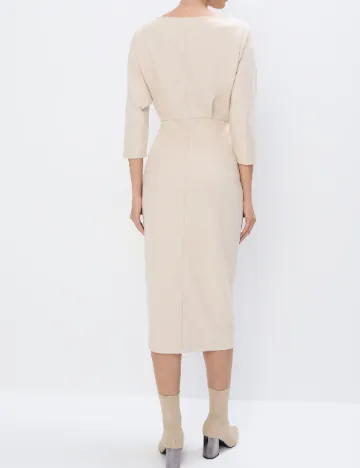 Rochie medie Mohito, crem