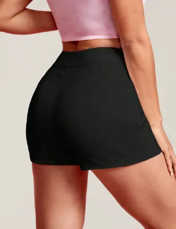 Pantaloni scurti SHEIN, negru