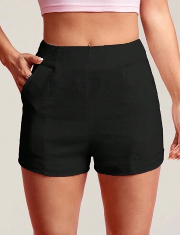 Pantaloni scurti SHEIN, negru