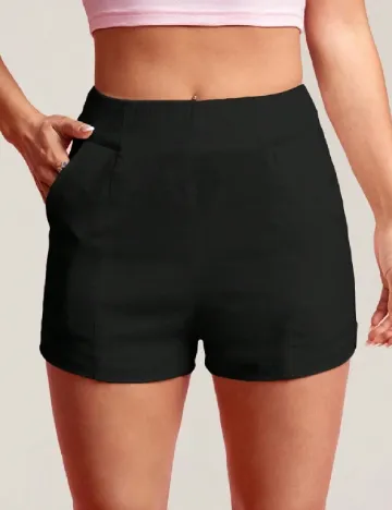 Pantaloni scurti SHEIN, negru