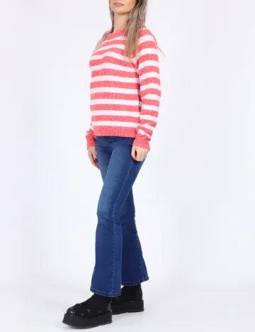 Bluza Vero Moda, rosu/roz