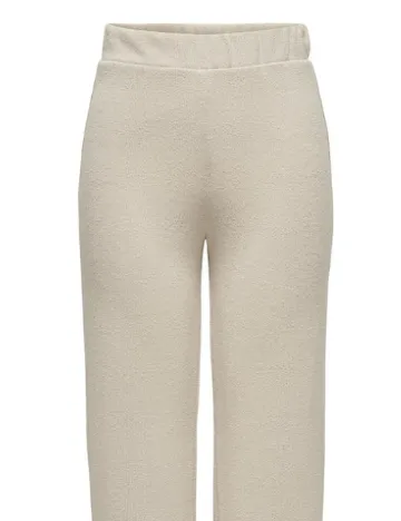 Pantaloni Only, crem