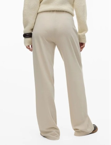 Pantaloni Vero Moda, crem